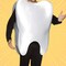 Hilarious Mr. Molar Adult Costume Tooth Tunic for Halloween Parties and Events